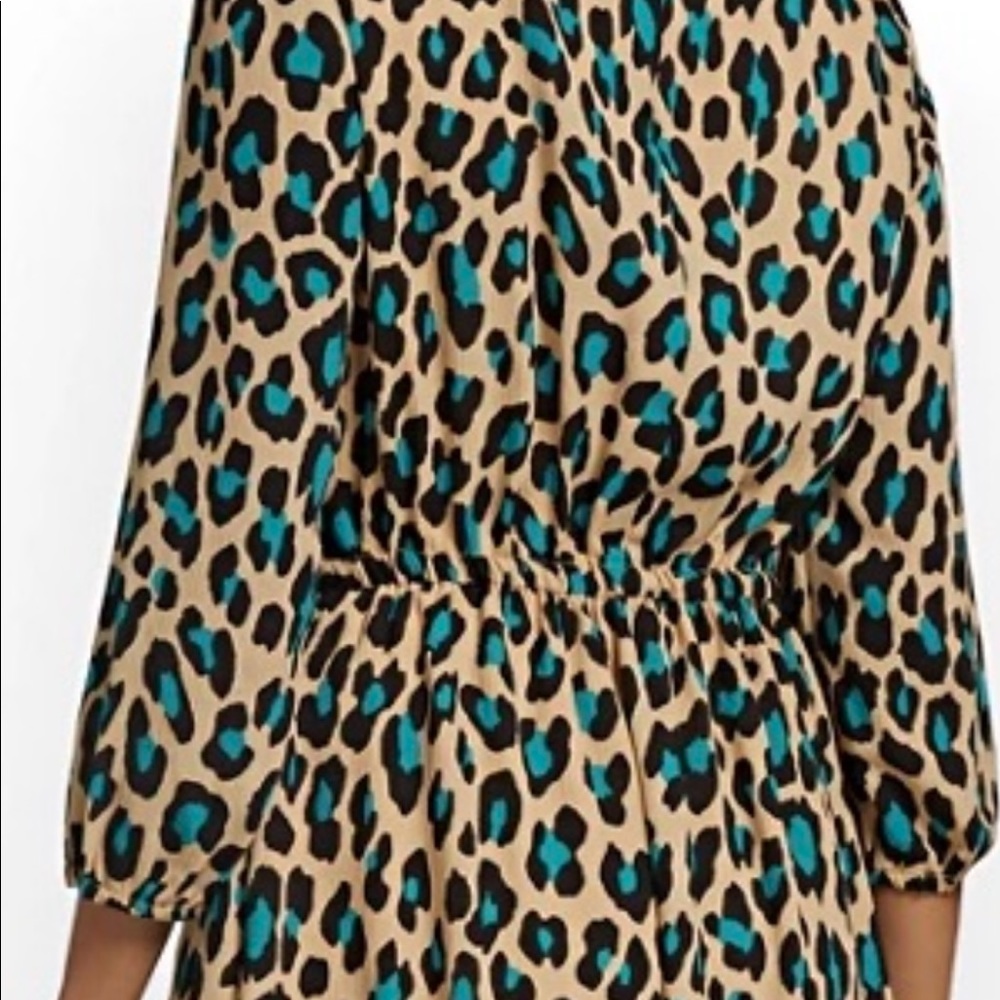 Leopard print cut out MIDI Brand New Size Large - Picture 5 of 7